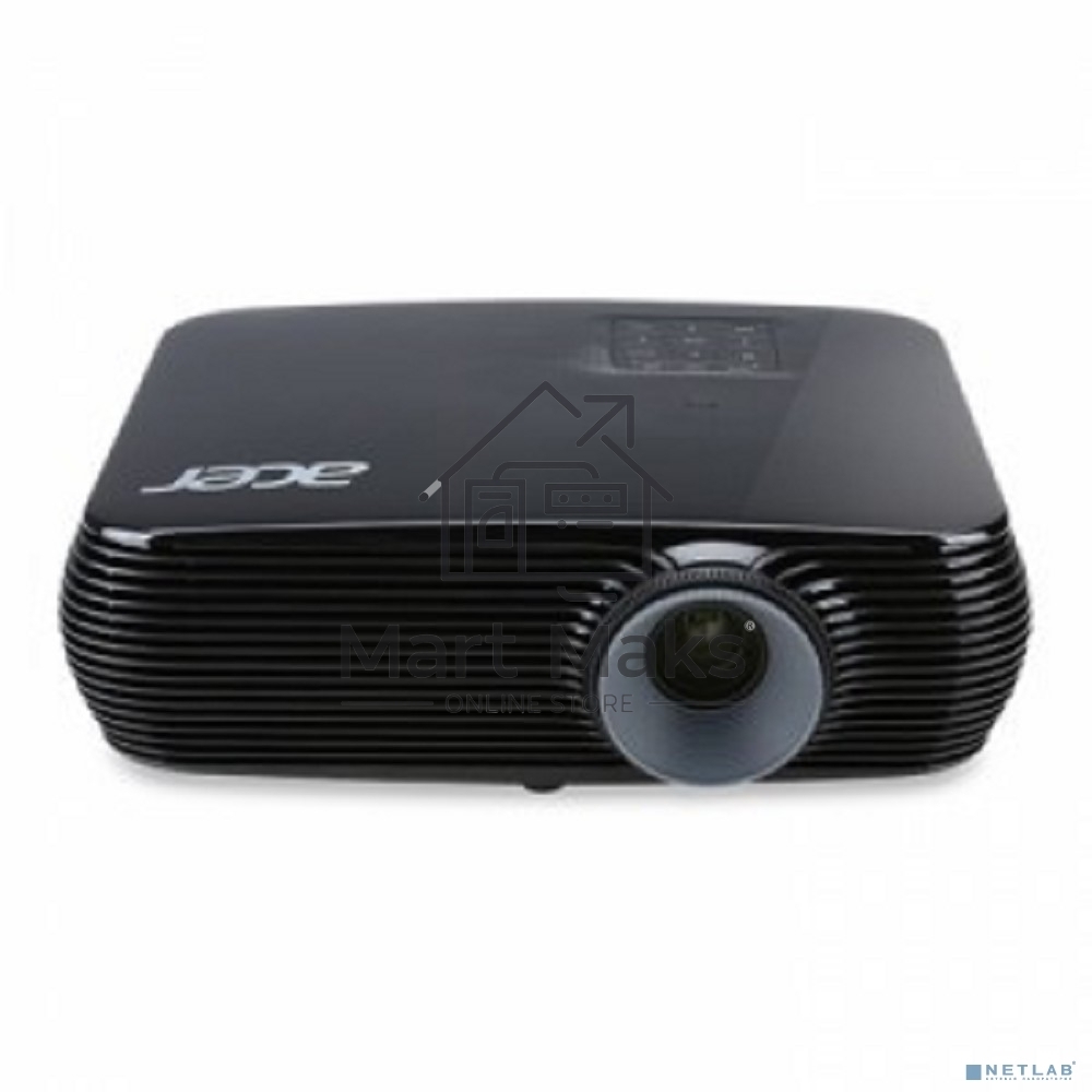 Проектор ACER X1228H (DLP, XGA 1024x768, 4500Lm, 20000:1, +НDMI, Wi-Fi, 3D Ready, 2.7kg)