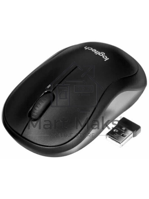 Мышь беспроводная Logitech B220 Silent черный, 1000 dpi, радиоканал, USB, кнопки - 3
