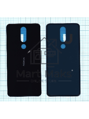 Задняя крышка для Nokia X5 черный