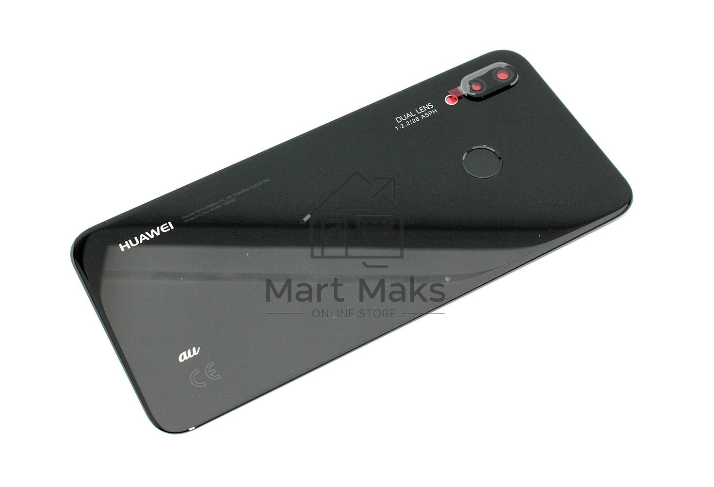 Задняя крышка для Huawei Nova 3e (Service Pack 02351XJC)  черный