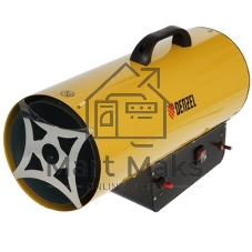 Газовая тепловая пушка Denzel GHG-50, 50 кВт, 1400 м3/ч, пропан-бутан
