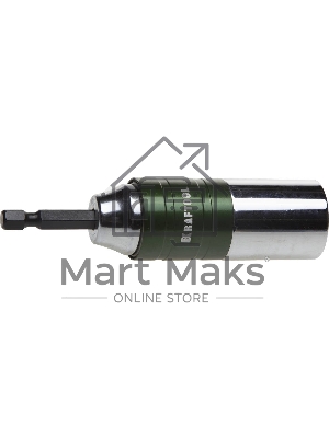 Головка KRAFTOOL EXPERT 26397-21 Cr-V E 1/4'' 21мм