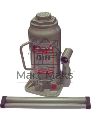 Домкрат Matrix бутылочный 15т h подъема 230–460мм