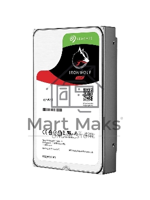 Жесткий диск Seagate Ironwolf ST12000VN0008, 12Tb SATA 6.0Gb/s, 7200 rpm, 256mb buffer, 3.5