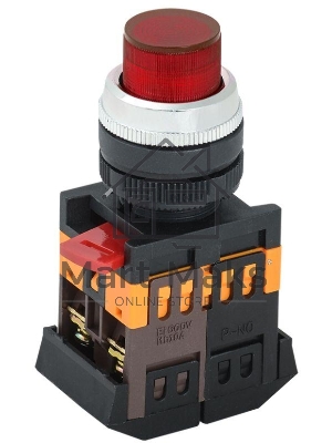 Кнопка ABLFP-22 кр. 1з+1р ИЭК BBT20-ABLFP-K04