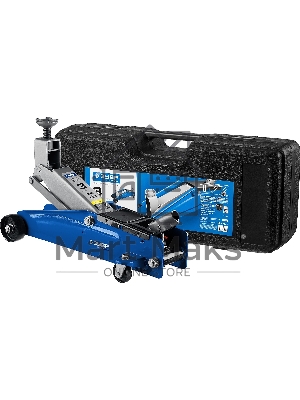 Домкрат ЗУБР 43055-3-K гидравлический подкатной t77 3т 192-533мм в кейсе профессионал