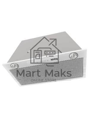 Вытяжка встраиваемая Korting KHI 6530 X нержавеющая сталь, 60 см, 450 куб. м/ч, 52 дБ