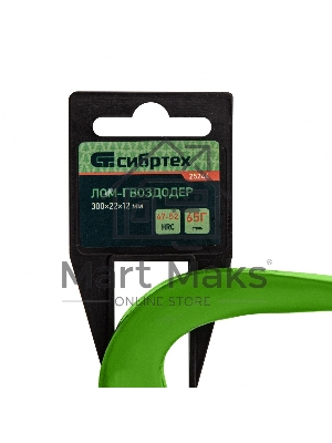 Лом-гвоздодер, 300X22X12 мм Сибртех