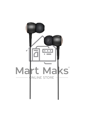 Наушники HOCO М19 Drumbeat universal с микрофоном, 3.5мм mini jack, черный