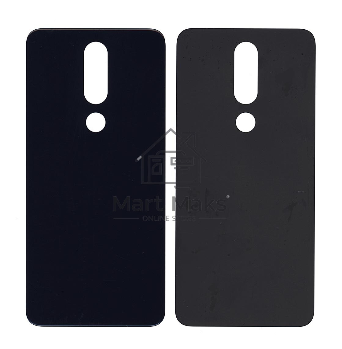 Задняя крышка для Nokia X5 голубая