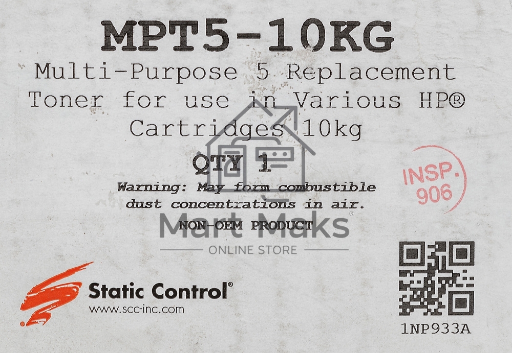 Тонер HP LJ 1200/4100/5000 (пакет. 10кг) универсальный SC