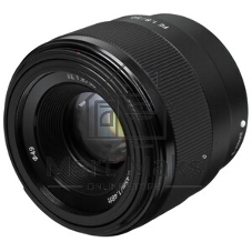 Объектив Sony SEL50F18F.SYX, 50 мм, f/1.8, фикс-объектив, компактный светосильный стандартный объектив с асферическим элементом, Sony E (FE), черный