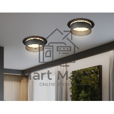 Светильник Ambrella light TN5213 BK черный GX53 D110*58