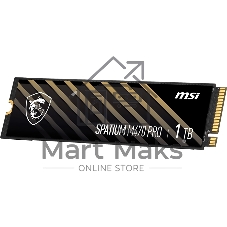 Накопитель SSD MSI M.2 2280 1Tb SPATIUM M470 PRO Client SSD S78-440L0J0-P83, PCIe Gen4x4 with NVMe