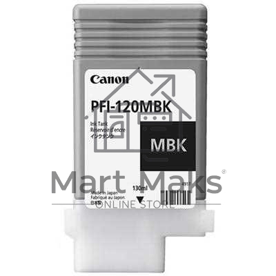 Картридж струйный Canon PFI-120 MBK 2884C001 черный матовый (130мл) для Canon Canon imagePROGRAF TM-200/205