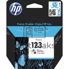 Картридж струйный HP 123 F6V16AE многоцветный, 100 стр., для HP DJ 2130