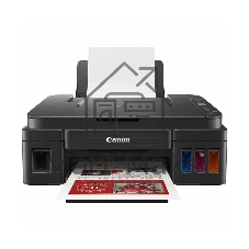 МФУ струйное Canon PIXMA G3416 (2315C052), А4, цветной, печ. 8.8 стр/мин. (ч/б) 5 стр/мин. (цвет), скан. до 3 стр/мин., 4800x1200 dpi (печать) 1200х600 dpi (скан.), USB, Wi-Fi