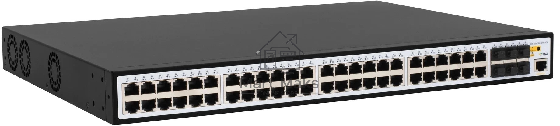 Коммутатор SNR SNR-S5310G-48TX-POE, 1Гбит/с, количество портов 48 шт, (L2)