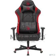 Кресло игровое A4Tech Bloody GC-990 черный/красный искусственная кожа крестовина металл
