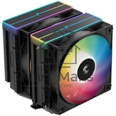 Кулер для процессора DEEPCOOL AG620 BK ARGB V2 черный 120мм алюминий+медь 1850rpm 29.4db 4-pin 260W 157мм