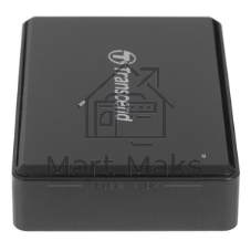 Кард-ридер Transcend RDF8/черный/SDXC,SDHC,microSDXC,microSDHC,CompactFlash,CompactFlash/USB 3.0/пластик