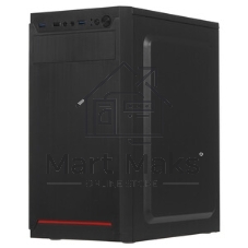 Компьютерный корпус Minitower ExeGate BAA-408U-AAA450 (mATX, БП AAA450 с вент. 8см, 2хUSB/1хUSB 3.0, HD Audio, черный)