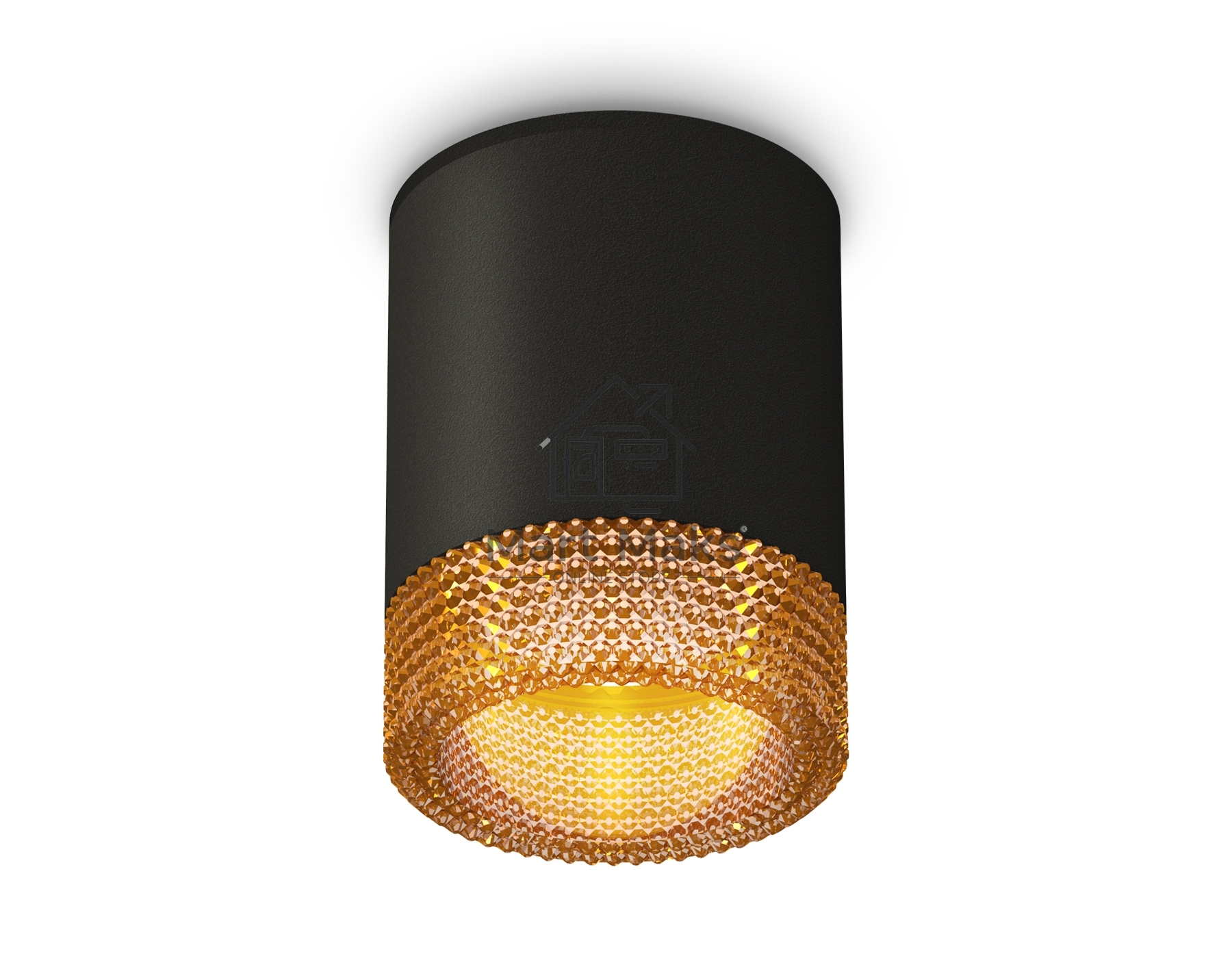 Светильник Ambrella Light XS6302044 SBK/CF черный песок/кофе MR16 GU5.3 (C6302, N6154)