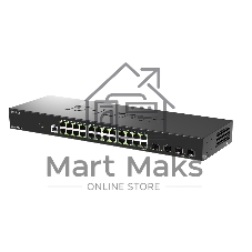Коммутатор D-Link DGS-1210-28X/ME/C1A, 24×1 Гбит/с + 4×10 Гбит/с SFP+, управляемый