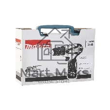 Дрель-шуруповерт Makita DF330DWE, 10,8 В, 1,3 Ач, 24 Нм, щеточный
