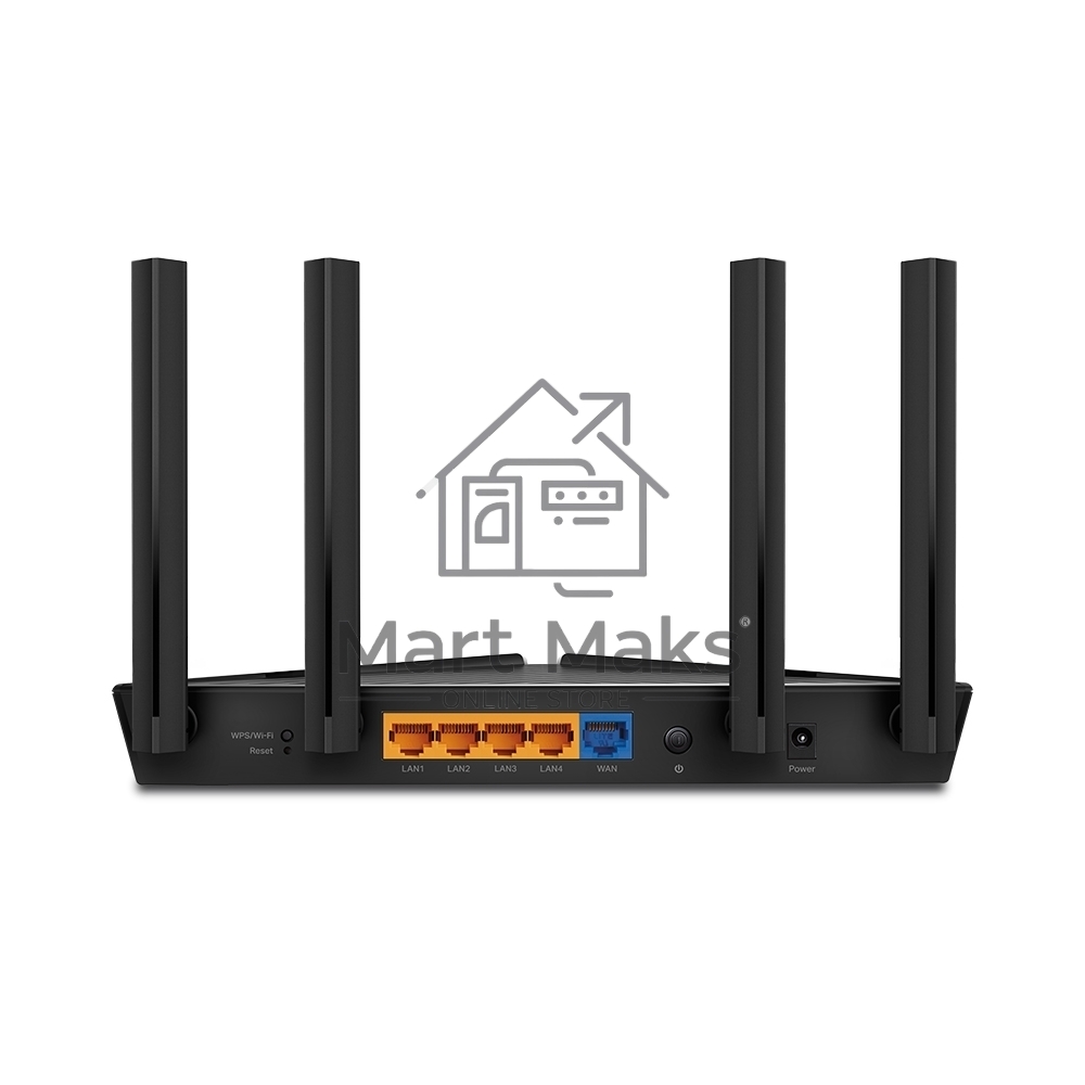 Беспроводной маршрутизатор TP-LINK Archer AX10 (802.11a/b/g/n/ac/ax, 2.4/5ГГц, до 1.2Гбит/с, LAN 4x1Гбит/с, WAN 1x1Гбит/с) (Archer AX10))