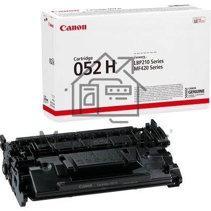 Картридж лазерный Canon 052 H 2200C002 черный (9200 стр.) для Canon MF421dw/MF426dw/MF428x/MF429x