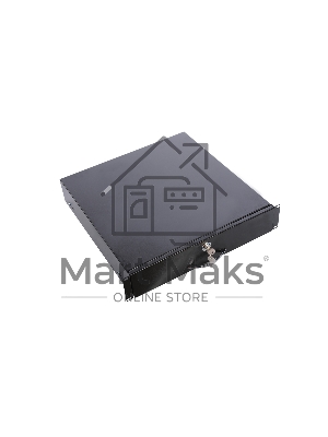 Полка (ящик) для документации 2U (ТСВ-Д-2U.450-9005) черный