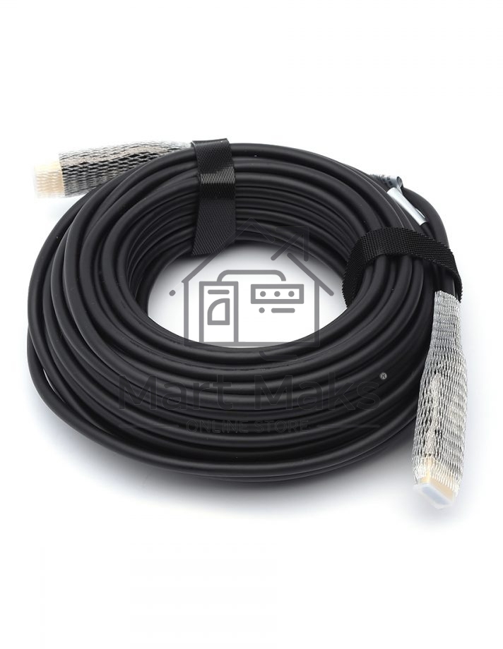 Кабель HDMI 20 м (HIGH speed, Metal gold, Optical) 8K VER 2.1 Кабель HDMI 20 м (HIGH speed, Metal gold, Optical) 8K VER 2.1