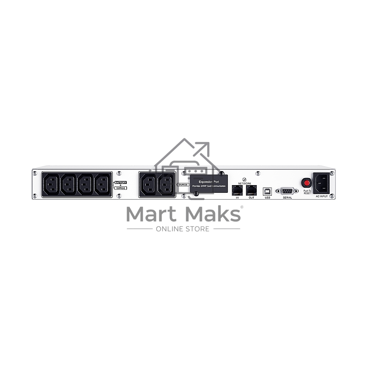 Источник бесперебойного питания UPS CyberPower OR600ERM1U Line-Interactive