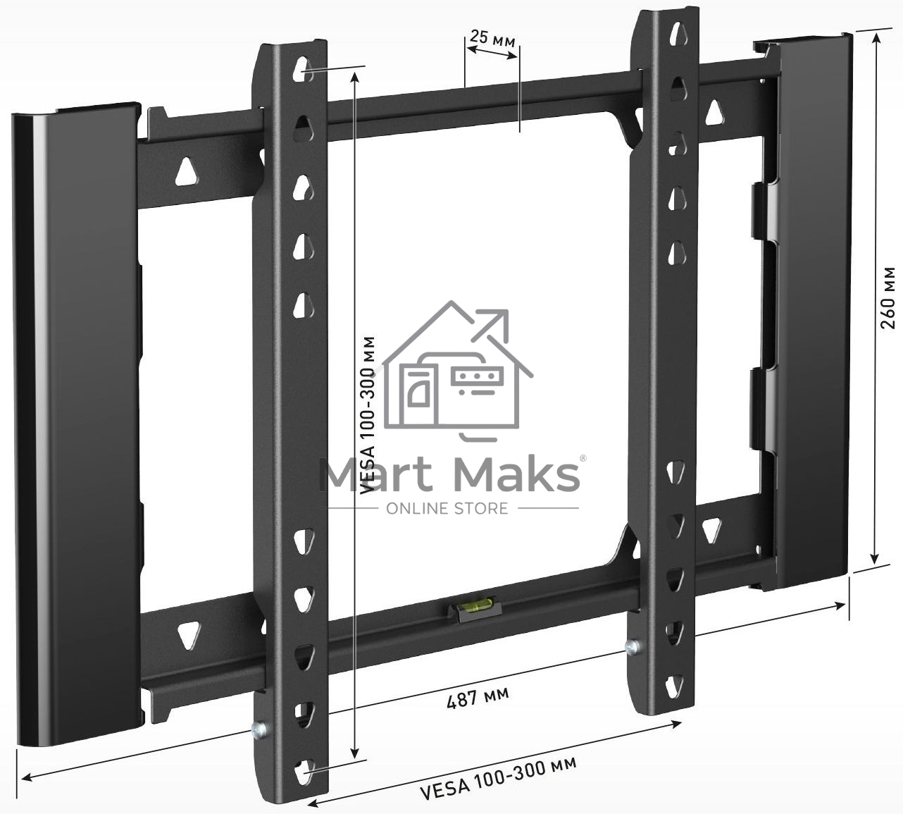 Кронштейн Holder LCD-F3919-B черный