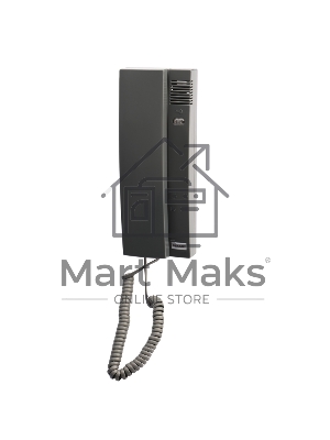 Трубка домофона с индикатором и регулировкой звука RX-321, серая Rexant