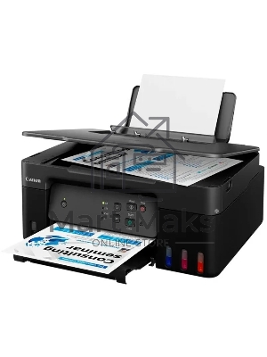 МФУ струйное Canon PIXMA G2430 (5991C009), A4, цветное, печ. 11 стр/мин. (ч/б) 6 стр/мин. (цвет), 4800 x 1200 dpi (печать) 1200x600dpi (скан.), USB