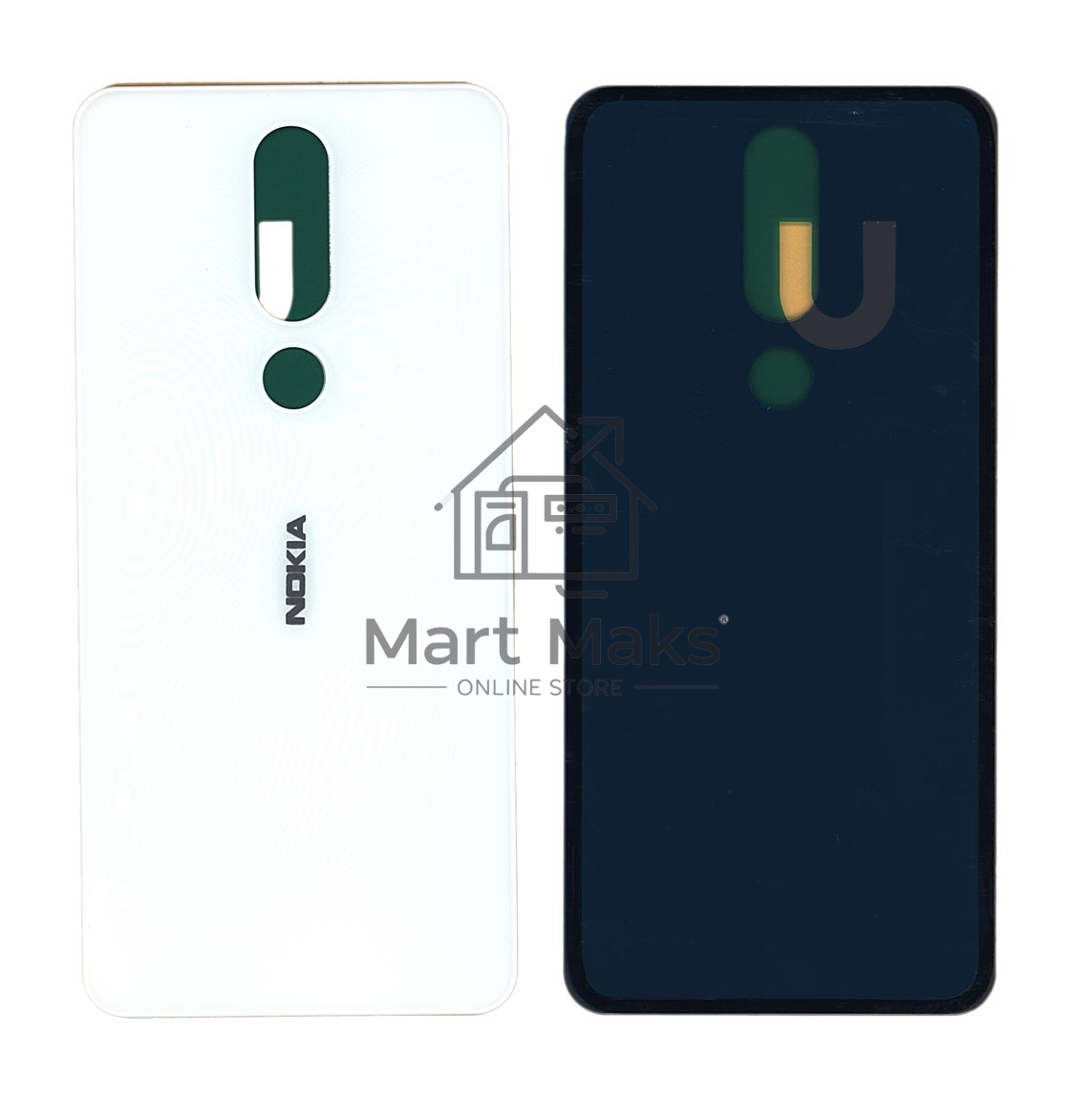 Задняя крышка для Nokia X5 белый