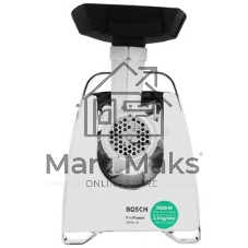 Мясорубка электрическая Bosch MFW67440 черный, 2000 Вт, 3.5 кг/мин, реверс, защита от перегрузки, насадки - 4