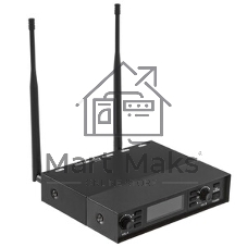 Микрофонная радиосистема Axelvox DX800FK UHF 650 - 758 MHz, подавитель обратной связи, цифровая модуляция, LCD дисплей, DSP, ручной микрофон - 2 шт.