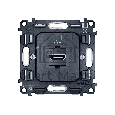 Механизм розетки HDMI 2.0 40V/500mA 2.0GHz 5-18Gbit/s QUANT VM222