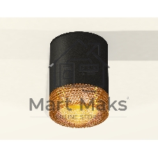 Светильник Ambrella Light XS6302044 SBK/CF черный песок/кофе MR16 GU5.3 (C6302, N6154)