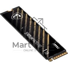 Накопитель SSD MSI M.2 2280 1Tb SPATIUM M470 PRO Client SSD S78-440L0J0-P83, PCIe Gen4x4 with NVMe