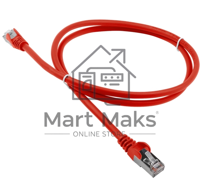 Патч-корд LANMASTER LSZH FTP кат.5e, 0.5 м, оранжевый