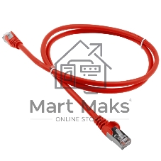 Патч-корд LANMASTER LSZH FTP кат.5e, 0.5 м, оранжевый