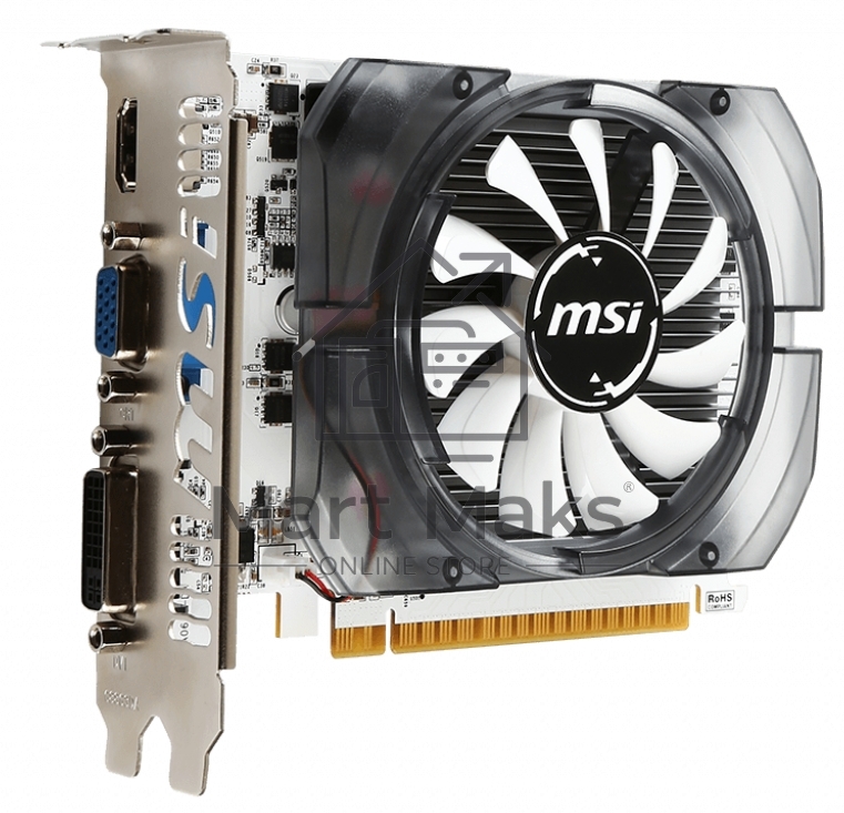 Видеокарта MSI PCI-E N730-4GD3V2 nVidia GeForce GT 730 4096Mb 128bit DDR3 700/1000 DVIx1/HDMIx1/CRTx1/HDCP Ret