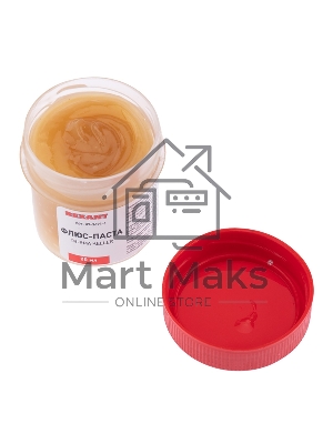 Флюс для пайки Rexant, паста TR-RMA KELLER, 20 мл, банка, блистер