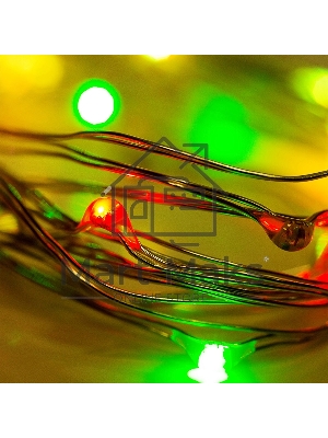 Гирлянда Neon-night Роса с трансформатором 20 м, 200 LED, цвет свечения мультиколор