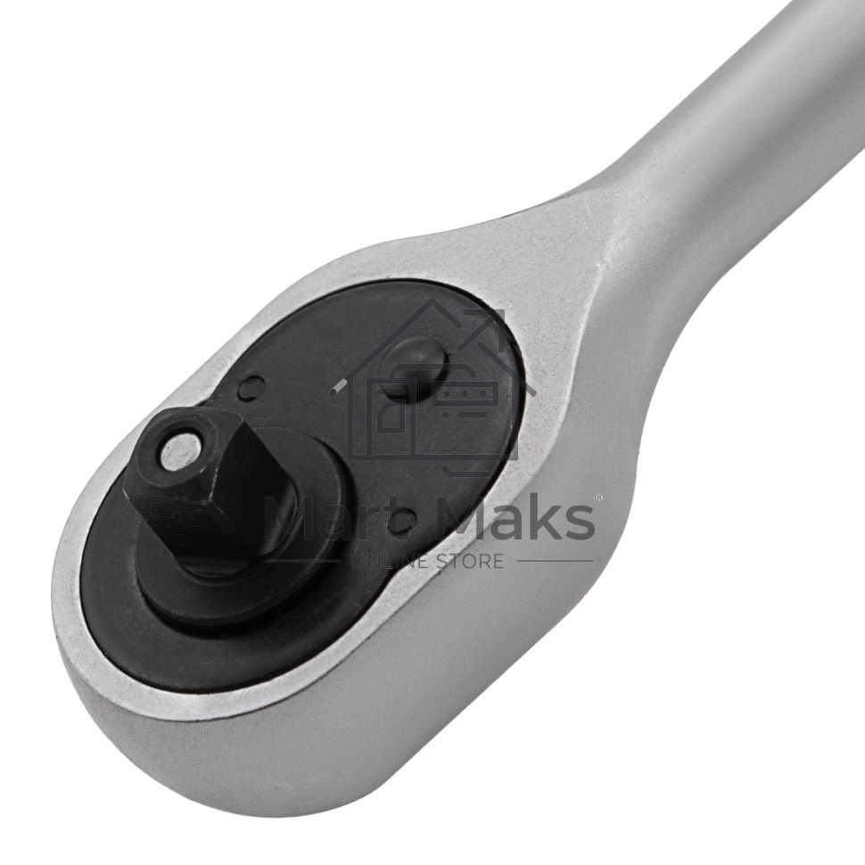 Набор головок STELS 14125набор торцевых головок 1/4'' головки 4 - 13мм с трещот. ключом crv 11пр.