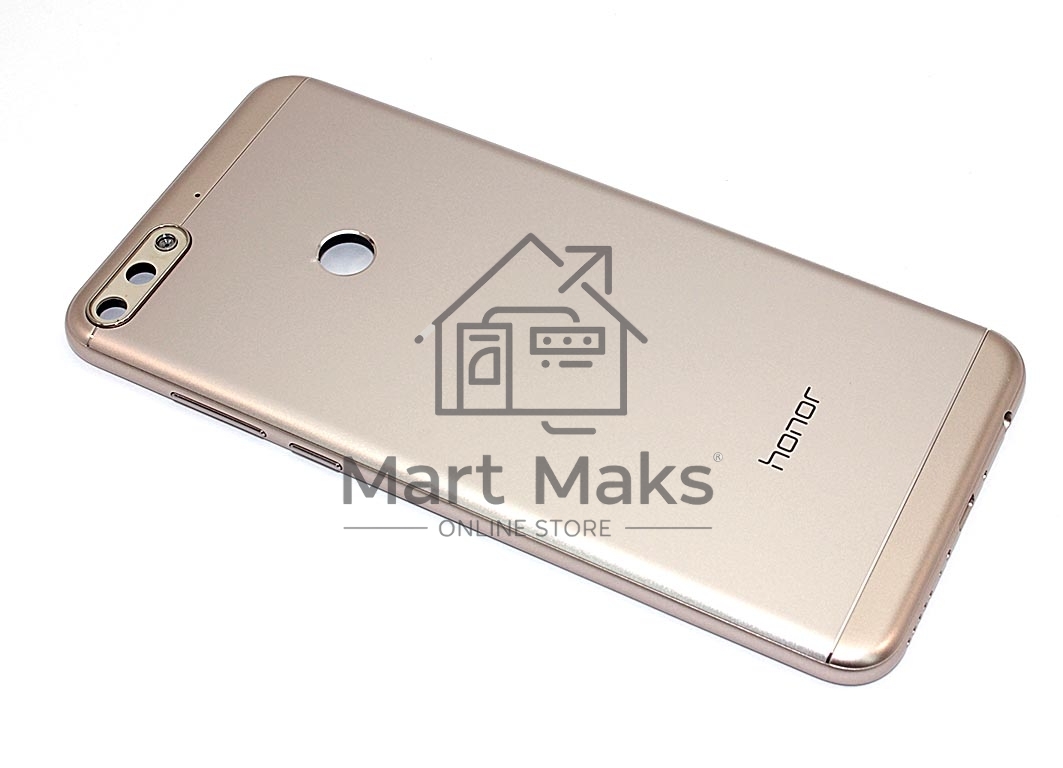 Задняя крышка для Huawei Honor 7C Pro  золотая